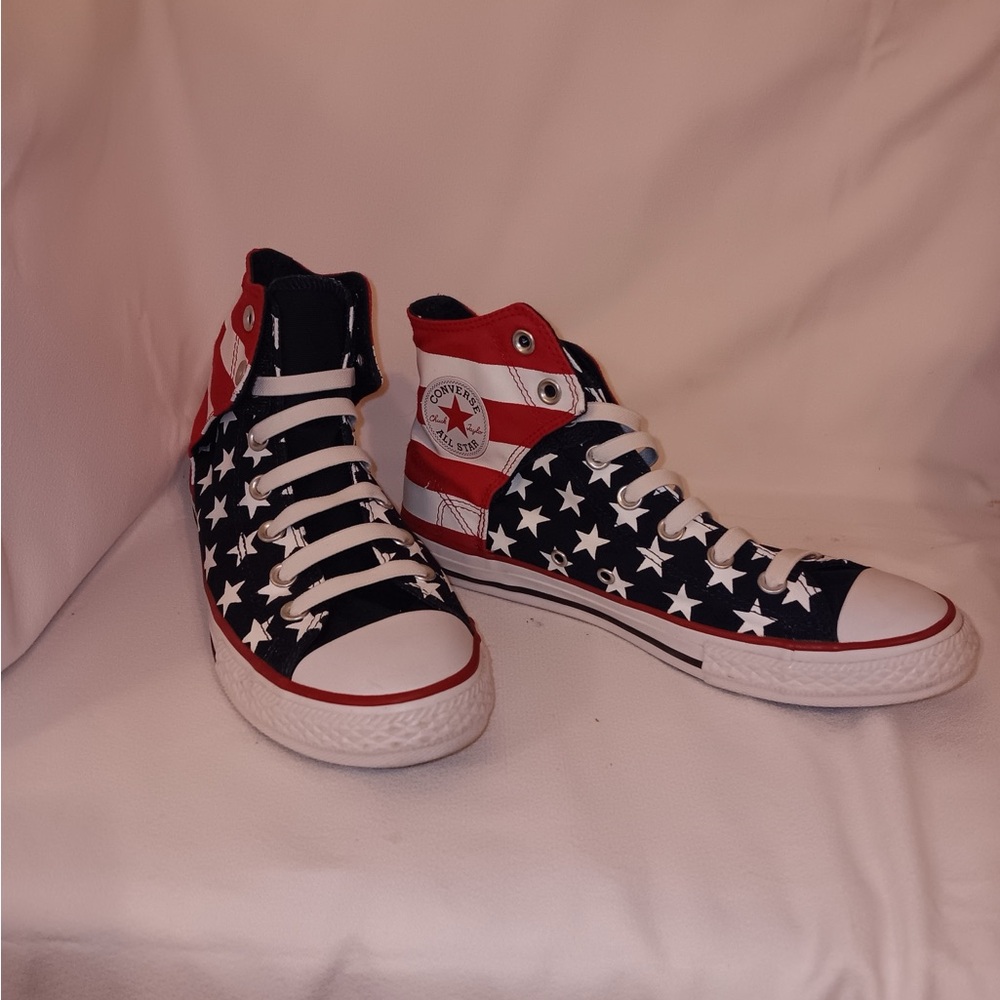 Converse women’s all American flag hightops